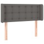 Kopfteil mit LED-grauem Kunstleder 83x16x78/88 cm von vidaXL, Kopf- und Fußteile - Ref: Foro24-3123312, Preis: 57,92 €, Rabat...