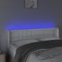 Kopfteil mit LED, weißem Kunstleder, 147 x 16 x 78/88 cm von vidaXL, Kopf- und Fußteile - Ref: Foro24-3123327, Preis: 81,97 €...