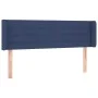 Kopfteil aus blauem Stoff mit LED 147x16x78/88 cm von vidaXL, Kopf- und Fußteile - Ref: Foro24-3123380, Preis: 73,11 €, Rabat...