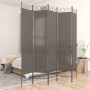 Trennwand mit 5 anthrazitgrauen Stoffbahnen 200x200 cm von vidaXL, Raumteiler - Ref: Foro24-350156, Preis: 55,31 €, Rabatt: %
