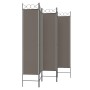 Trennwand mit 5 anthrazitgrauen Stoffbahnen 200x200 cm von vidaXL, Raumteiler - Ref: Foro24-350156, Preis: 55,31 €, Rabatt: %