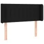 Kopfteil aus schwarzem Stoff mit LED 103x16x78/88 cm von vidaXL, Kopf- und Fußteile - Ref: Foro24-3123466, Preis: 45,96 €, Ra...