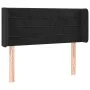 Cabecero con LED de terciopelo negro 83x16x78/88 cm de vidaXL, Cabeceros y pies de cama - Ref: Foro24-3123408, Precio: 49,16 ...