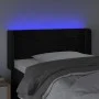 Kopfteil aus schwarzem Samt mit LED 83x16x78/88 cm von vidaXL, Kopf- und Fußteile - Ref: Foro24-3123408, Preis: 49,16 €, Raba...