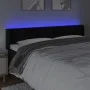 Kopfteil aus schwarzem Samt mit LED 203x16x78/88 cm von vidaXL, Kopf- und Fußteile - Ref: Foro24-3123542, Preis: 75,43 €, Rab...
