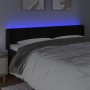 Kopfteil aus schwarzem Samt mit LED 163x16x78/88 cm von vidaXL, Kopf- und Fußteile - Ref: Foro24-3123530, Preis: 83,89 €, Rab...