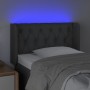 Kopfteil aus dunkelgrauem Stoff mit LED 83x16x78/88 cm von vidaXL, Kopf- und Fußteile - Ref: Foro24-3123547, Preis: 52,67 €, ...