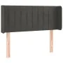 Dark gray velvet headboard with LED 103x16x78/88 cm by vidaXL, Headboards and footboards - Ref: Foro24-3123517, Price: 58,90 ...