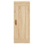 Aparador de madera contrachapada roble Sonoma 34,5x34x180 cm