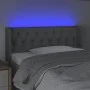 Light gray fabric headboard with LED 103x16x78/88 cm by vidaXL, Headboards and footboards - Ref: Foro24-3123562, Price: 54,30...