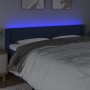 Kopfteil aus blauem Stoff mit LED 183x16x78/88 cm von vidaXL, Kopf- und Fußteile - Ref: Foro24-3123494, Preis: 74,80 €, Rabat...