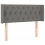 Dark gray fabric headboard with LED lights 93x16x78/88 cm by vidaXL, Headboards and footboards - Ref: Foro24-3123555, Price: ...