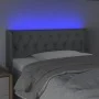 Kopfteil aus hellgrauem Stoff mit LED 93x16x78/88 cm von vidaXL, Kopf- und Fußteile - Ref: Foro24-3123554, Preis: 61,94 €, Ra...