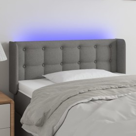 Kopfteil aus dunkelgrauem Stoff mit LED 103x16x78/88 cm von vidaXL, Kopf- und Fußteile - Ref: Foro24-3123661, Preis: 56,59 €,...