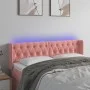 Cabecero con LED de terciopelo rosa 163x16x78/88 cm de vidaXL, Cabeceros y pies de cama - Ref: Foro24-3123631, Precio: 83,55 ...