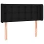 Black fabric headboard with LED 93x16x78/88 cm by vidaXL, Headboards and footboards - Ref: Foro24-3123654, Price: 49,04 €, Di...