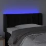 Cabecero con LED de terciopelo negro 93x16x78/88 cm de vidaXL, Cabeceros y pies de cama - Ref: Foro24-3123708, Precio: 60,83 ...
