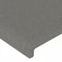 Dark gray fabric headboard with LED 83x16x118/128 cm by vidaXL, Headboards and footboards - Ref: Foro24-3123743, Price: 81,09...