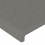 Dunkelgraues Stoffkopfteil mit LED 83x16x118/128 cm von vidaXL, Kopf- und Fußteile - Ref: Foro24-3123743, Preis: 79,52 €, Rab...