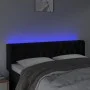 Kopfteil aus schwarzem Samt mit LED 147x16x78/88 cm von vidaXL, Kopf- und Fußteile - Ref: Foro24-3123622, Preis: 93,68 €, Rab...