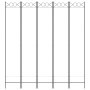 Divider screen with 5 white fabric panels 200x220 cm by vidaXL, Room dividers - Ref: Foro24-350170, Price: 58,83 €, Discount: %