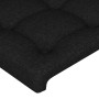 Kopfteil aus schwarzem Stoff mit LED 183x16x78/88 cm von vidaXL, Kopf- und Fußteile - Ref: Foro24-3123686, Preis: 78,26 €, Ra...