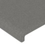 Kopfteil aus dunkelgrauem Stoff mit LED103x16x118/128 cm von vidaXL, Kopf- und Fußteile - Ref: Foro24-3123759, Preis: 83,83 €...