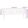 Dunkelgraues Samtkopfteil mit LED 183x16x78/88 cm von vidaXL, Kopf- und Fußteile - Ref: Foro24-3123633, Preis: 83,93 €, Rabat...