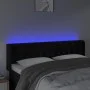 Kopfteil aus schwarzem Samt mit LED 163x16x78/88 cm von vidaXL, Kopf- und Fußteile - Ref: Foro24-3123628, Preis: 96,28 €, Rab...