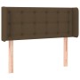 Dark brown fabric headboard with LED 103x16x78/88 cm by vidaXL, Headboards and footboards - Ref: Foro24-3123663, Price: 47,08...