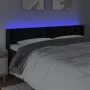 Kopfteil aus schwarzem Samt mit LED 183x16x78/88 cm von vidaXL, Kopf- und Fußteile - Ref: Foro24-3123732, Preis: 82,22 €, Rab...