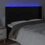 Kopfteil mit LED, schwarzem Kunstleder, 203 x 16 x 118/128 cm von vidaXL, Kopf- und Fußteile - Ref: Foro24-3123876, Preis: 11...