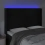 Kopfteil aus schwarzem Samt mit LED 147x16x118/128 cm von vidaXL, Kopf- und Fußteile - Ref: Foro24-3123818, Preis: 126,72 €, ...