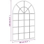 Espejo de pared arco de hierro negro 80x120 cm