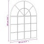 Espejo de pared arco de hierro negro 80x100 cm