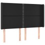 Kopfteil mit LED, schwarzem Kunstleder, 147 x 16 x 118/128 cm von vidaXL, Kopf- und Fußteile - Ref: Foro24-3123998, Preis: 10...
