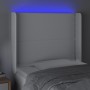 Kopfteil mit LED, weißem Kunstleder, 103 x 16 x 118/128 cm von vidaXL, Kopf- und Fußteile - Ref: Foro24-3123993, Preis: 70,02...
