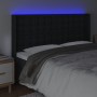 Kopfteil mit LED, schwarzem Kunstleder, 163 x 16 x 118/128 cm von vidaXL, Kopf- und Fußteile - Ref: Foro24-3124144, Preis: 12...