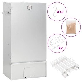 Horno ahumador de BBQ con generador humo frío acero galvanizado