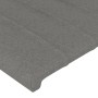 Kopfteil aus dunkelgrauem Stoff mit LED 93x16x118/128 cm von vidaXL, Kopf- und Fußteile - Ref: Foro24-3124269, Preis: 83,08 €...
