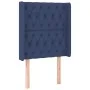 LED-Kopfteil aus blauem Stoff, 83 x 16 x 118/128 cm von vidaXL, Kopf- und Fußteile - Ref: Foro24-3124364, Preis: 90,39 €, Rab...