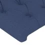 LED-Kopfteil aus blauem Stoff, 83 x 16 x 118/128 cm von vidaXL, Kopf- und Fußteile - Ref: Foro24-3124364, Preis: 90,39 €, Rab...