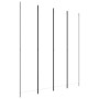 Divider screen with 4 white fabric panels 200x220 cm by vidaXL, Room dividers - Ref: Foro24-350198, Price: 41,67 €, Discount: %