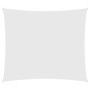 Toldo de vela rectangular tela Oxford blanco 2,5x3 m
