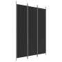 Three-panel black fabric room divider screen 150x220 cm by vidaXL, Room dividers - Ref: Foro24-350197, Price: 35,78 €, Discou...