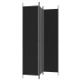 Three-panel black fabric room divider screen 150x220 cm by vidaXL, Room dividers - Ref: Foro24-350197, Price: 35,78 €, Discou...