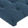 LED-Kopfteil aus dunkelblauem Samt, 93 x 16 x 118/128 cm von vidaXL, Kopf- und Fußteile - Ref: Foro24-3124424, Preis: 110,52 ...