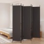 Divider screen with 5 brown fabric panels 250x220 cm by vidaXL, Room dividers - Ref: Foro24-350203, Price: 43,84 €, Discount: %