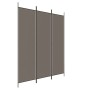 Divider screen with 3 anthracite gray fabric panels 150x220 cm by vidaXL, Room dividers - Ref: Foro24-350196, Price: 32,91 €,...