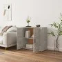 Betongraues Sperrholz-Sideboard 80x33x70 cm von vidaXL, Sideboards - Ref: Foro24-816564, Preis: 87,85 €, Rabatt: %